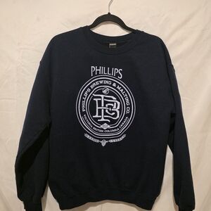 Philips Navy Crewneck Sweater